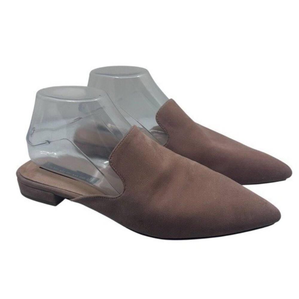 Steven by Steve Madden Women's 9 Valent Mules Blush Pink Pointy Toe Slip On Shoe